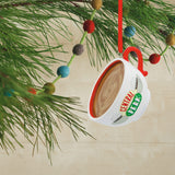 Hallmark Friends Central Perk Cafe Coffee Cup Christmas Ornament Hallmark