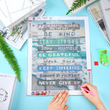 Minatee Diamond Painting Kits Adults Positive Saying 5D DIY Diamond Art Kits Cheerful Art Painting Crafts for Adults Beginner Home Wall, 14 x 18 Inch Minatee