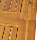 GDFStudio Outdoor Acacia Wood Expandable Dining Table, Teak GDFStudio