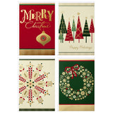 Image Arts Christmas Boxed Cards Assortment, Elegant Icons (4 Designs, 24 Cards with Envelopes) Hallmark