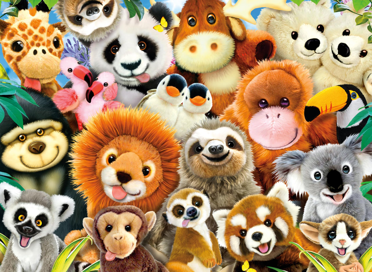 Ceaco - Plushie Parade - 100 Piece Jigsaw Puzzle Ceaco