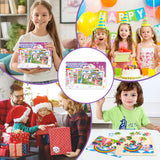 Puzzles for Kids Ages 4-6,Unicorn Princess Wooden Jigsaw Puzzles 4 Packs Puzzles for Kids Ages 3-5,24 Pcs Educational Preschool Toddler Puzzle,Unicorn Toys Gifts for 3 4 5 6 Years Old Girls Boys Sticeard