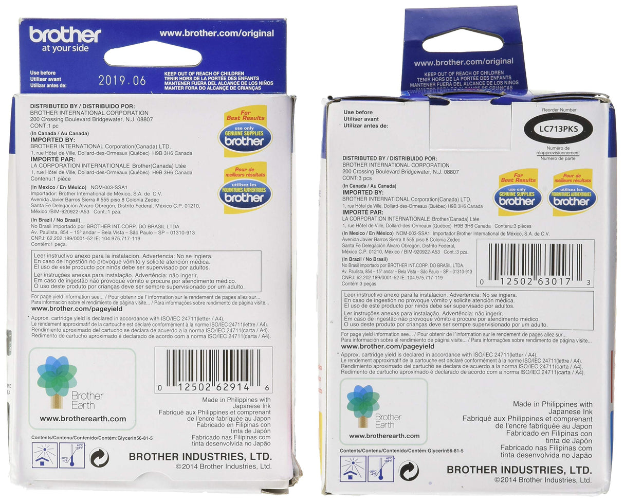 Brother LC71 Standard Yield Ink Cartridge Set Brother
