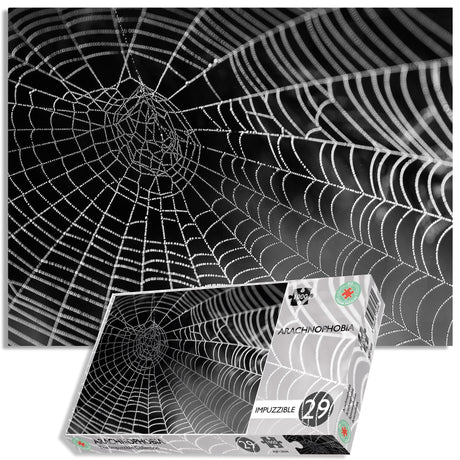 Spiders Web 1000 Piece Jigsaw Puzzle - Arachnophobia - for Adults - Challenging and Difficult Puzzles 26 inch X 20 inch All Jigsaw Puzzles