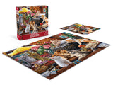 Ceaco - Paws Gone Wild - The Writer's Cats - 550 Piece Jigsaw Puzzle Ceaco