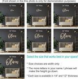 Wood Name Sign, Wood Letters, Custom Name Sign, Name Sign for Nursery, Baby Name WallTag