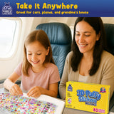 Purple Ladybug 1900+ Puffy Sticker Collection for Kids 4-8 - 80 Unique Reusable Sheets, Creative 3D Designs - Reward Stickers, Arts & Crafts Set, Travel Activities, Road Trip Essentials & Toys PURPLE LADYBUG