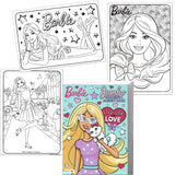 Lazy Days Barbie Live Life with Love Coloring and Activity Book - 96 Pages Lazy Days