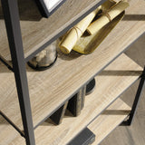 Sauder North Avenue Tall Bookcase in Charter Oak Finish for TVs up to 36" Sauder