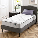 ZINUS 10 Inch Comfort Support Cooling Gel Hybrid Mattress, Twin, Tight Top Innerspring Mattress, Motion Isolating Pocket Springs, Mattress in A Box Zinus