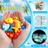 wookidel Magic Water Elf Toy Kit, Aqua Fairy Water Gel Kit with 20PCS Magic Gels and Animal Molds, Gift for Christmas, Easter, Birthday,Creative Art Craft Kits for Girls Boys 6 7 8 9 10 Year Old wookidel