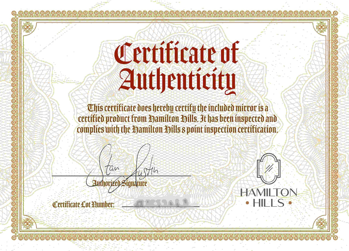 Hamilton Hills 16x26 Inch White Recessed Bathroom Medicine Cabinet with Mirror - Beveled Bathroom Cabinet Organizer with Shelves - Farmhouse Wall Mounted Hanging Medicine Mirror Unit Hamilton Hills