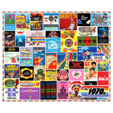 Re-marks 1970s Pop Culture Puzzle, 1500 Pieces for All Ages Re-Marks