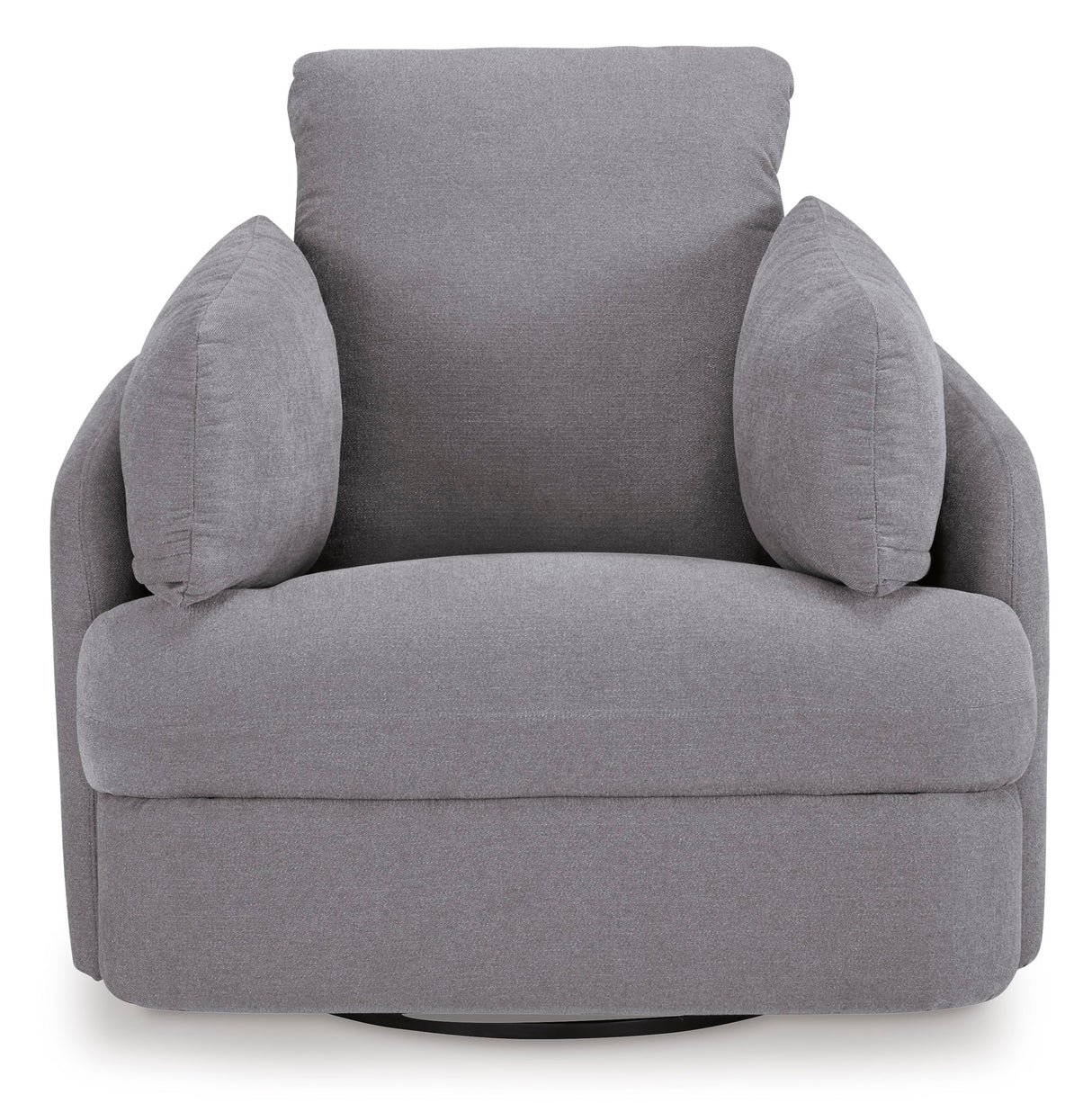 Signature Design by Ashley Modmax Contemporary Indoor Upholstered Press-Back Rocker Swivel Glider Recliner with Hidden Storages, Light Gray Signature Design by Ashley