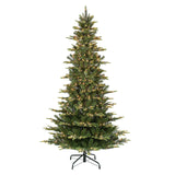 Puleo International 6.5 Foot Pre-Lit Slim Aspen Fir Artificial Christmas Tree with 350 UL-Listed Clear Lights Puleo International