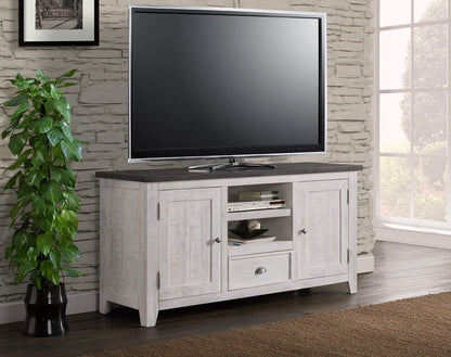 Martin Svensson Home Monterey TV Stand, White with Grey Top