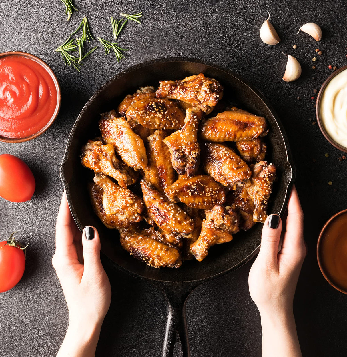 Utopia Kitchen Saute Fry Pan - Pre-Seasoned Cast Iron Skillets Set 3-Piece Frying Pan comprised of 6", 8", and 10" Cast Iron Pan - Easy Use in the Oven, Stove, Grill, or Campfire - Black Utopia Kitchen