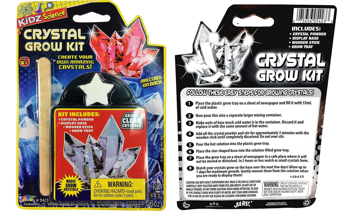 2GoodShop Grow a Crystal Kit Toy (12 Packs) DIY Science Kit for Kids, Growing Crystals, Party Favor Pinata Filler Toys in Bulk 5423-12 2GoodShop