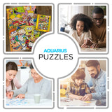 AQUARIUS Nickelodeon 90s Puzzle (1000 Piece Jigsaw Puzzle) - Officially Licensed Nickelodeon Merchandise & Collectibles - Glare Free - Precision Fit - 20 x 28 Inches AQUARIUS