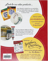 Aunt Martha's 414 Kitchen Humor Embroidery Transfer Pattern Book, Over 15 Iron On Patterns Aunt Martha's