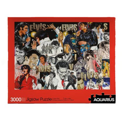 Aquarius Elvis Puzzle (3000 Piece Jigsaw Puzzle) - Officially Licensed Elvis Presley Merchandise & Collectibles - Glare Free - Precision Fit - 32 x 45 Inches