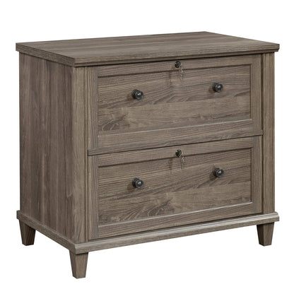 Sauder Miscellaneous Storage cabinet, L: 32.87" x W: 20.55" x H: 29.96 ", Emery Oak - WoodArtSupply