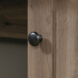 Sauder Harbor View Computer Desk, 66.14"D x 66.14"W x 30.28"H , Salt Oak finish Sauder