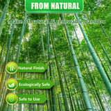 Natural Bamboo Slat Screening,6FT x 13FT Bamboo Fence Panel for Garden Privacy Fence Screen for Indoor or Outdoor (1.8m x 4m Approx) Gardgue