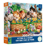 Ceaco - Kittens in a Basket - 300 Piece Jigsaw Puzzle Ceaco
