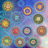 Praise V Do Diamond Painting Coasters Kit with Holder Cork Base, 12Pcs DIY Zodiac Mandela Constellation Coasters Diamond Art Painting Kits for Beginners, Adults DIY Diamond Art Painting Praise V Do