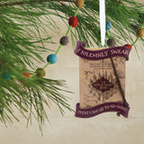 Hallmark Harry Potter Marauder's Map Christmas Ornament Hallmark
