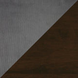 Lexicon Mid Century Modern Chair Velvet Accent Chair for Living Room Chair w/Solid Wood Armrests and Legs, Cushioned Seat and Backrest, Reading Chair and Lounge Chair for Bedrooms/Studios, Dark Grey Lexicon