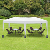 10x20 White Pop Up Canopy Tent with 6 Removable Sidewalls Commercial Heavy Duty All Weather Waterproof Outdoor Canopy Wedding Tents for Parties Gazebo with Carry Bag and 6 Sandbags susici