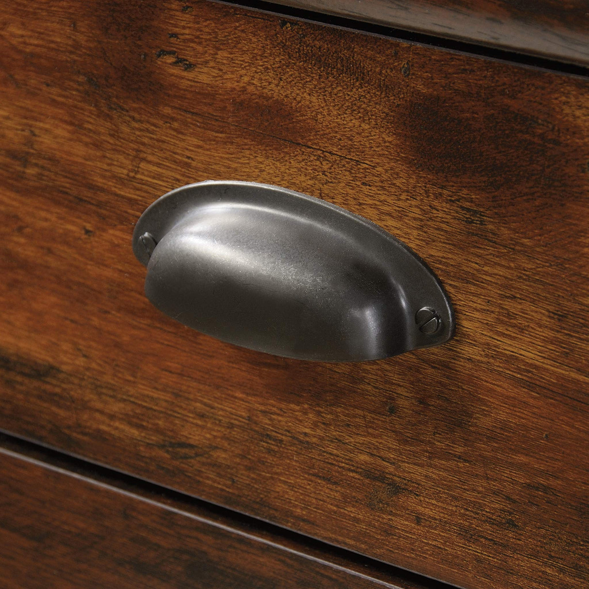 Sauder Harbor View Computer Desk, Curado Cherry Finish Sauder