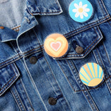 Juvale 36 Pack Make Your Own Blank Button Pins for DIY Crafts (2.25 in) Juvale