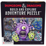 Dungeons & Dragons, Build and Explore Adventure Puzzle, DND Adult Puzzles, Dungeons and Dragons 1000 Piece Puzzles for Adults and Kids Ages 12+ Spin Master Games