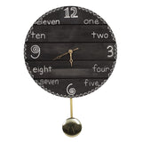 Walnut Hollow Pendulum Clock Movement for 3/4-inch Surfaces, Small Walnut Hollow