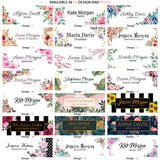 Personalized Desk Name Plate Plaque | Unique Gift | Wood Holder | Office Decor | Teacher Name Plate | Sign | Artswave ARTSWAVE