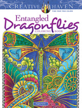 Creative Haven Entangled Dragonflies Coloring Book (Adult Coloring Books: Insects) Dover Publications