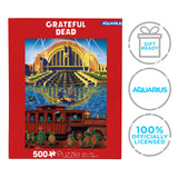 AQUARIUS Grateful Dead Puzzle (500 Piece Jigsaw Puzzle) - Glare Free - Precision Fit - Officially Licensed Grateful Dead Merchandise & Collectibles - 14x19 Inches AQUARIUS