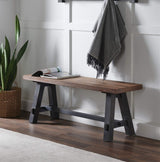 Alaterre Furniture Adam 48" L Solid Wood Bench Alaterre Furniture