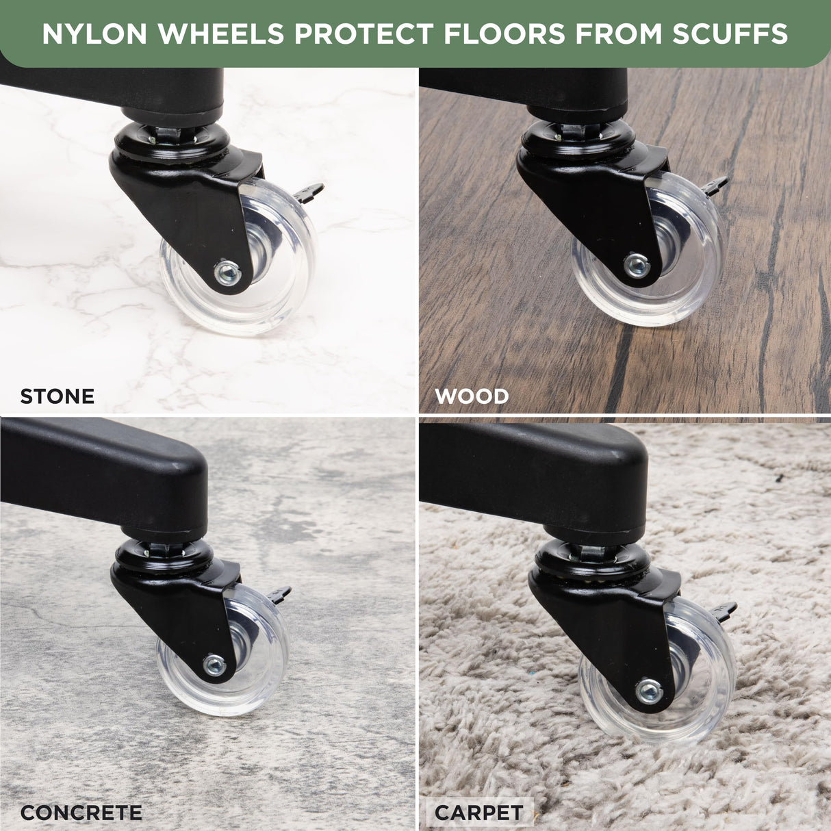 Rolling Christmas Tree Stand for up to 9 Foot Artificial Trees - Heavy-Duty Xmas Tree Stand Base with Casters and Adjustable Base - Compatible with Most Upright Tree Bags – Up to 120 lbs. HOLDN’ STORAGE