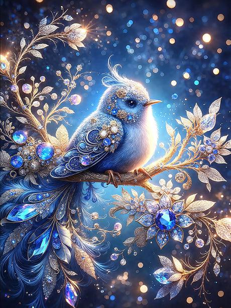 Benjenes Diamond Art Kits for Adults, Bird Diamond Painting Kits for Adults, 5D DIY Round Drill Gem Art Paint with Diamonds Dots Crafts Kits for Home Decor Gift 12x16inch Benjenes