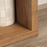 Sauder Horizontal Bookcase in Sindoori Mango Finish Sauder