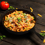 Utopia Kitchen Saute Fry Pan - Chefs Pan, Pre-Seasoned Cast Iron Skillet - Frying Pan 12 Inch - Safe Grill Cookware for Indoor & Outdoor Use - Cast Iron Pan - Cooking Gifts for Men & Women (Black) Utopia Kitchen