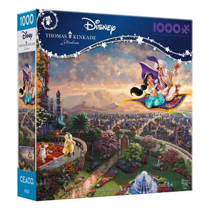 Ceaco - Disney - Thomas Kinkade - Aladdin - 1000 Piece Jigsaw Puzzle