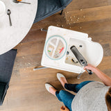 Shark WV201 WANDVAC Handheld Vacuum, Lightweight at 1.4 Pounds with Powerful Suction, Charging Dock, Single Touch Empty and Detachable Dust Cup,Graphite, Slate Shark