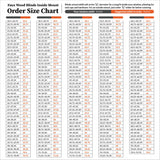 DEZ FURNISHINGS Cordless 2" Faux Wood Blind, indoor/outdoor 40" W x 48" H, White DEZ FURNISHINGS