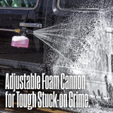 Westinghouse ePX3100v Electric Pressure Washer, 2100 Max PSI 1.76 Max GPM, Built-in Carry Handle, Detachable Foam Cannon, Pro-Style Steel Wand, 4-Nozzle Set, for Cars/Fences/Driveways/Home/Patios Westinghouse