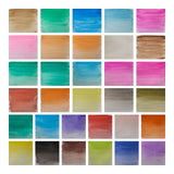 36 Color Watercolor Pan Set with Natural Hair Brush by Artist's Loft Necessities - Watercolor Set for Students, Teachers, Artists - 1 Pack Artist's Loft